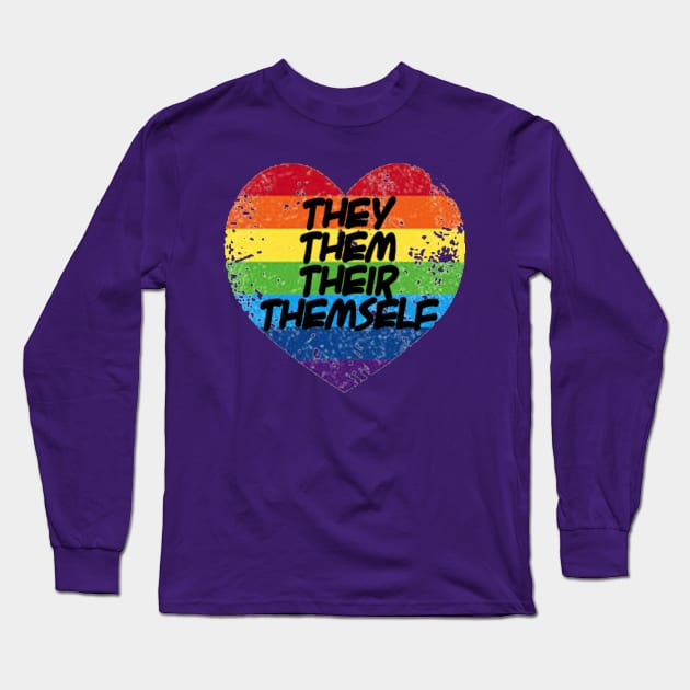 They pronouns Long Sleeve T-Shirt by sebb2016